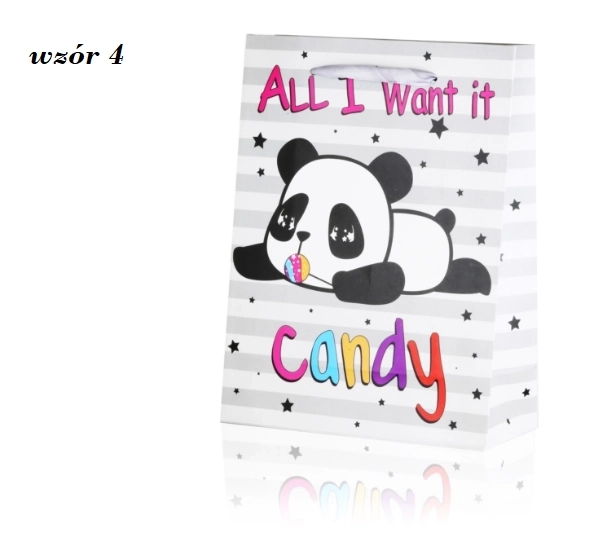 Gift bag with Panda design