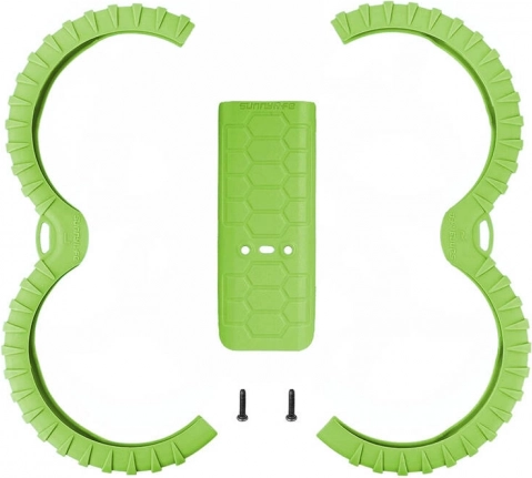 Protective shell and prop guards for DJI AVATA 2 by Sunnylife (green)