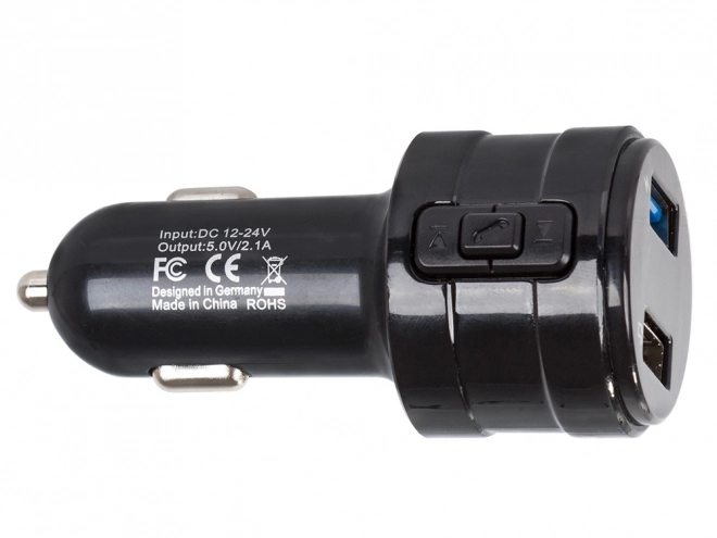 Bluetooth FM Transmitter mit MP3 und Doppel-USB-Ladegerät