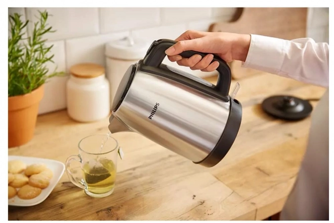 Philips waterkoker 1,7l 2200W van inox staal