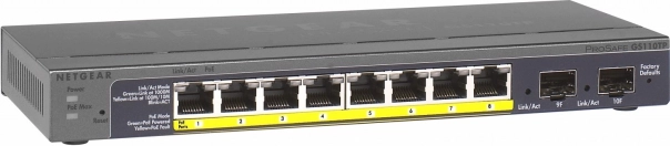Smart Switch 8x1GB PoE 2xSFP