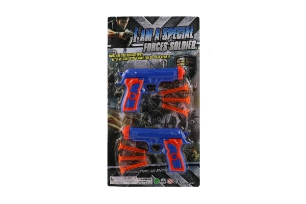Plastic Toy Pistols with Suction Cup Darts