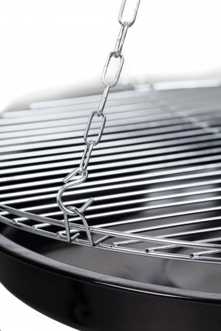 Garden Fireplace Grill with Tripod Grate