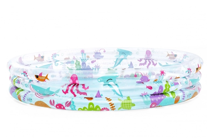 Colorful Inflatable Children's Pool 183x33cm