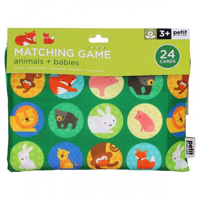 Pexeso met dieren en hun jongen
