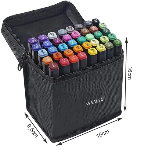 Double-Sided Marker Set - 40 Pieces