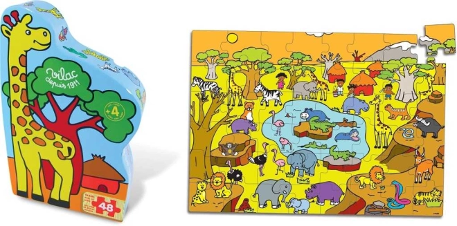Wooden Puzzle Savannah