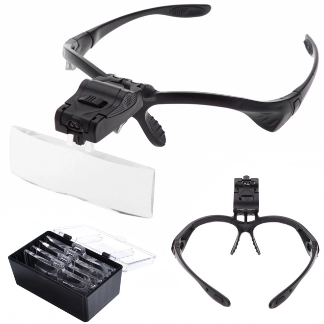 Professionelle Kopfbandlupe mit LED-Beleuchtung