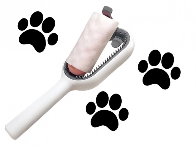 Silicone Pet Grooming and Cleaning Brush 3-in-1