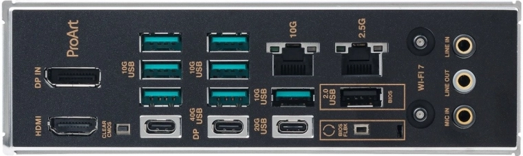Top-tier networking: 10G + 2.5G LAN and Wi‑Fi 7