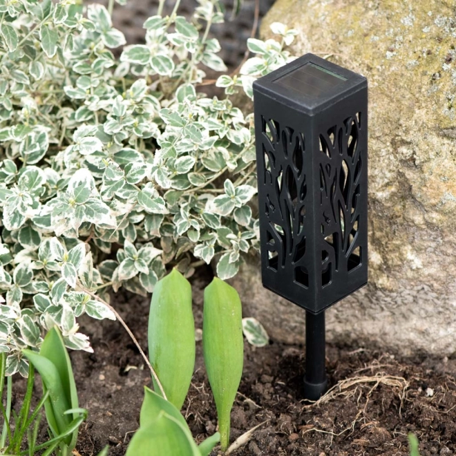 Zonne-decoratieve tuinlampen 4 stuks