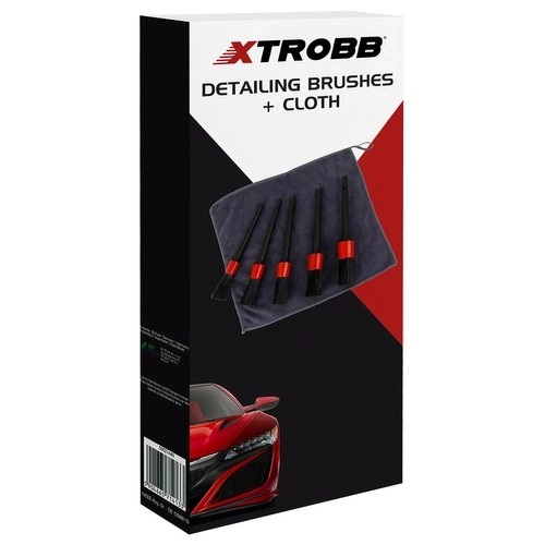 Set met detailkwasten en doek Xtrobb