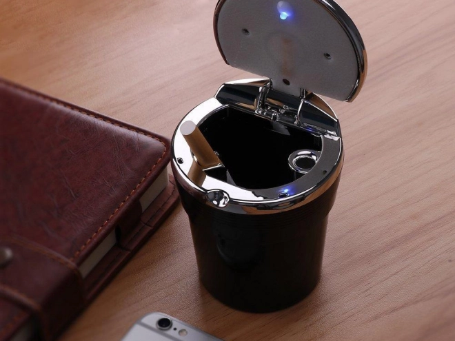 Car Ashtray with LED Lighting