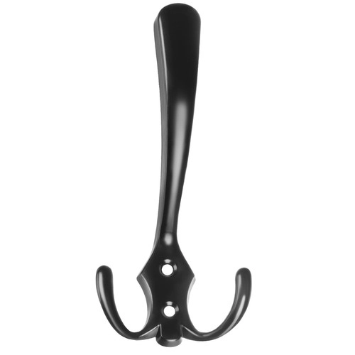 zwarte wandhaken - set van 5 stuks