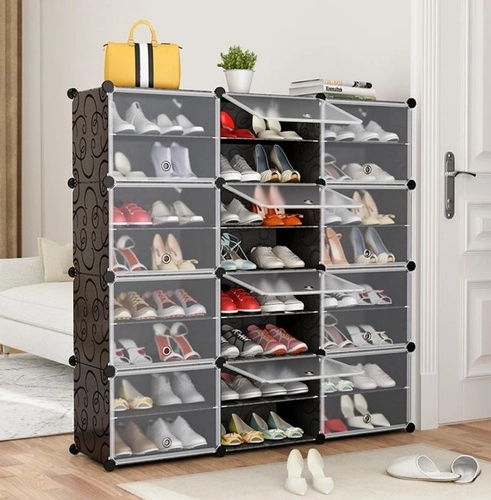 Modulaire schoenenkast - 6 niveaus