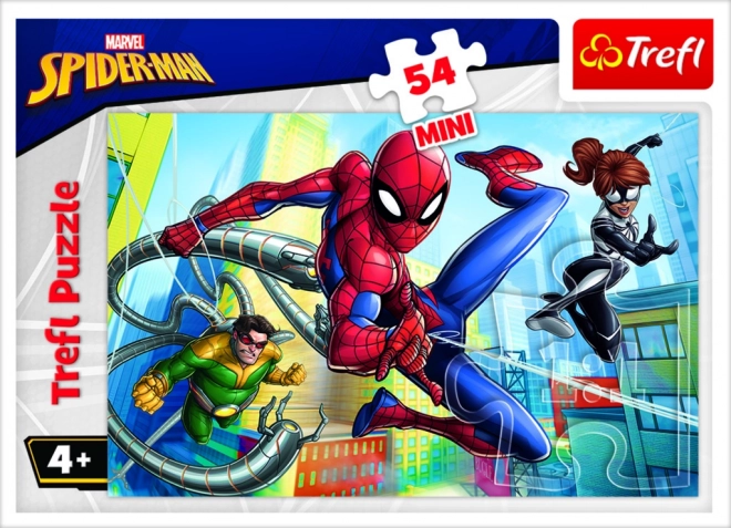 Minipuzzel Spiderman 54 stukjes