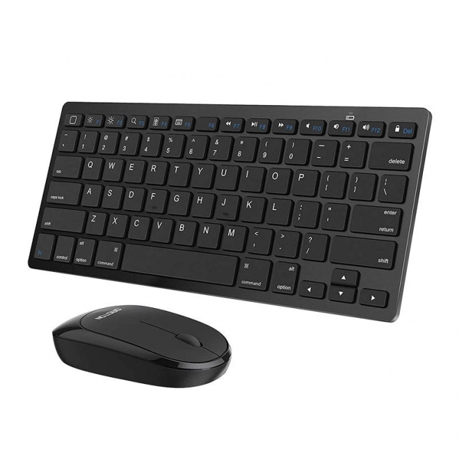 Gecombineerde muis en toetsenbord Omoton (zwart)