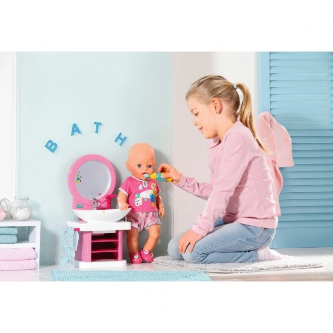Zapf Creation Baby Born Wasbak met tandenborstel
