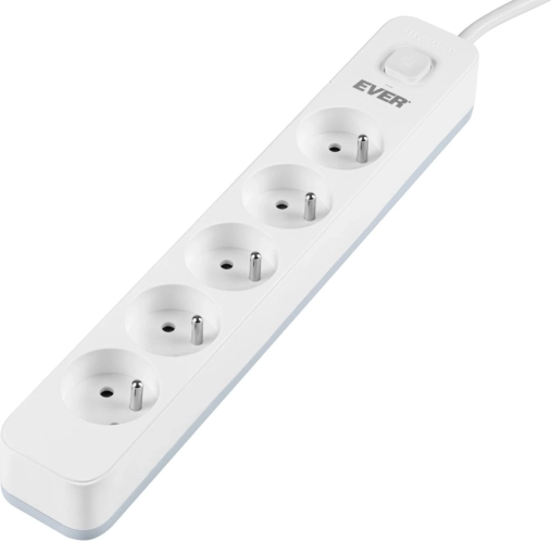Overspanningsstekkerdoos PROTECT 5PL 3 m