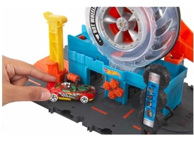 Hot Wheels garage met racebanen