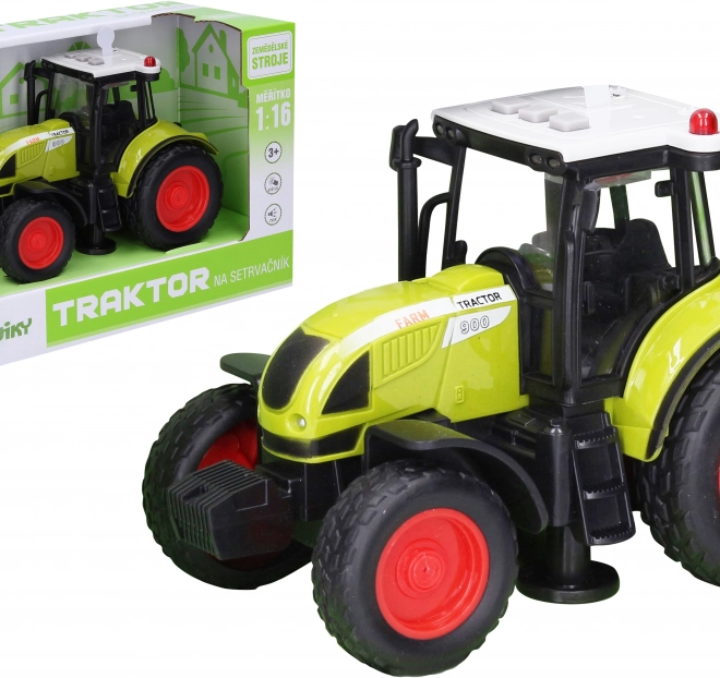 Traktor mit Schwungrad mit Licht- und Soundeffekten 18 cm