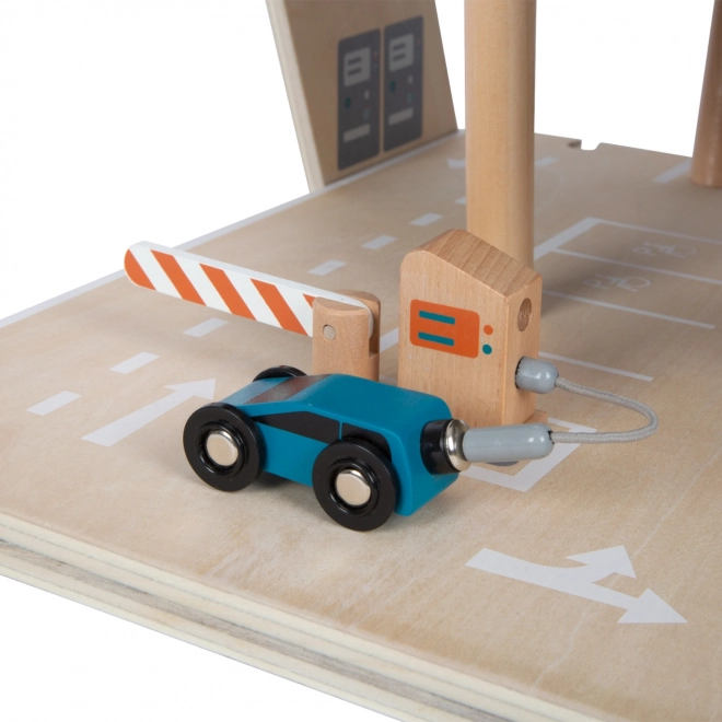 Houten Raceparkeergarage Small Foot