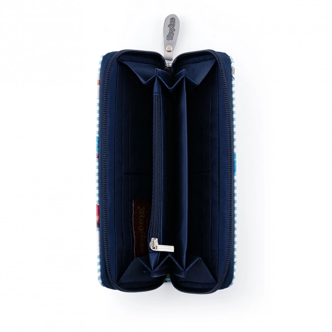 Damen-Portemonnaie mit Blumenmuster Navy von MONY