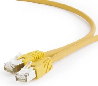 Patch Cable Cat. 6A S/FTP LSZH 0.25 m Yellow