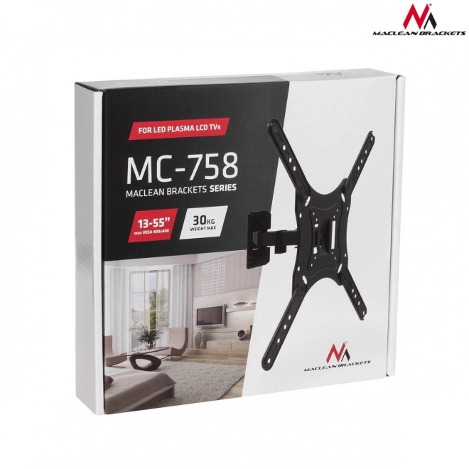 Support TV MC-758 13-55 pouces 30 kg noir