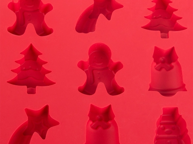Ensembles de moules de Noël pour petits gâteaux, 6 pièces
