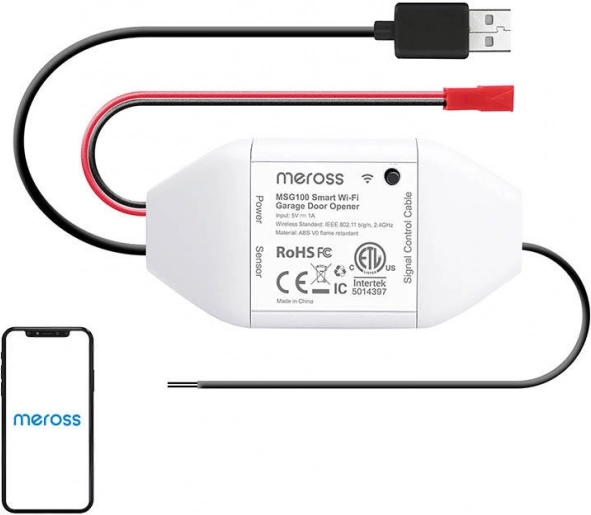 Smart Garage Door Opener Meross