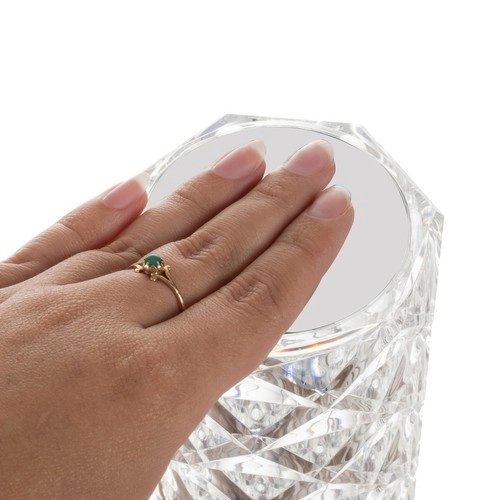 Lamp met LED-projector - roos, Izoxis 22518