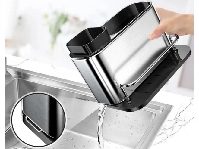 Kitchen Sink Soap Dispenser Organizer