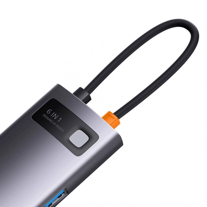 Baseus StarJoy 6-in-1 USB-C hub met meerdere poorten