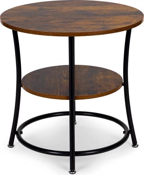 Ronde industriële salontafel ModernHome