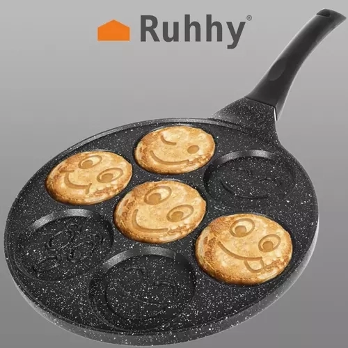 Pan voor eieren en pannenkoeken