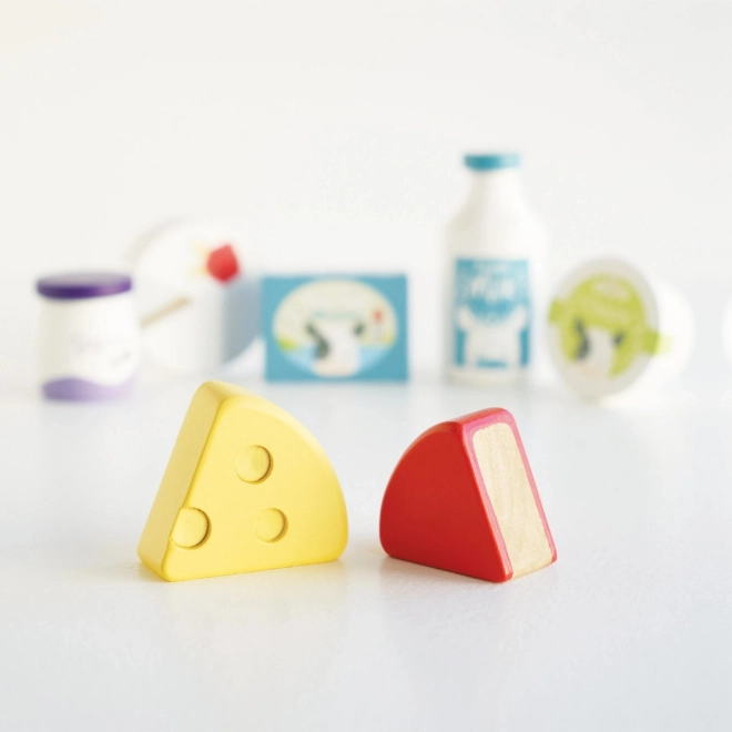 Le Toy Van Krat met Zuivelproducten