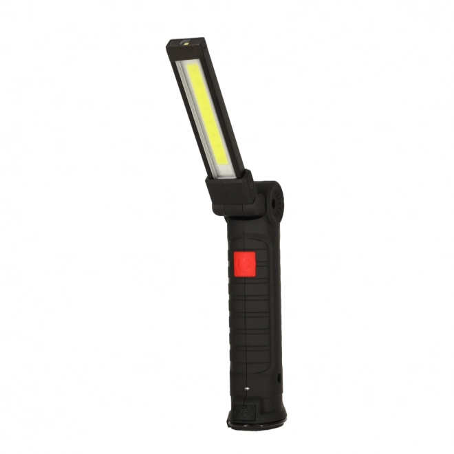 USB werk LED zaklamp met magneet en accu