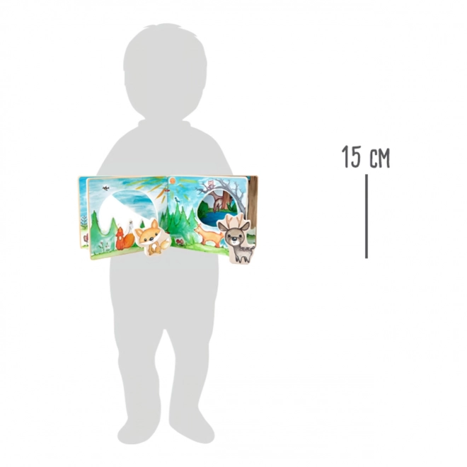 Interactief houten prentenboek Small Foot