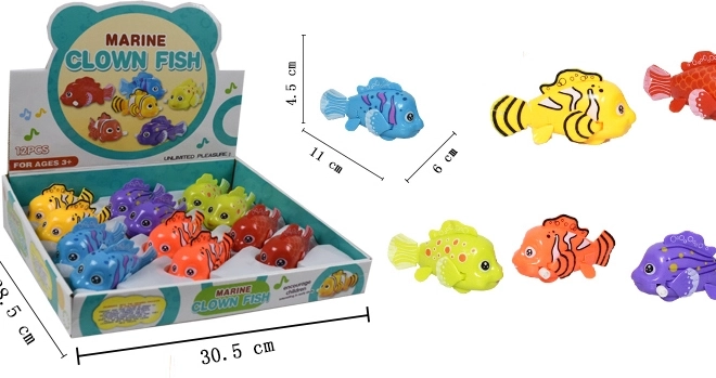 Wind-Up Fish 11 cm