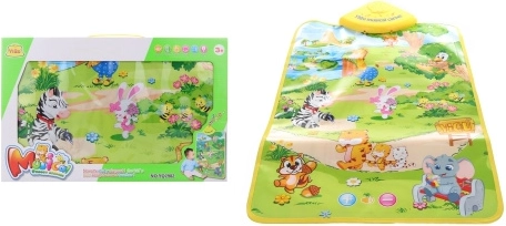 Musical play mat with animals