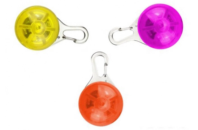 Lichtgevende LED-hanger voor halsbanden van honden en katten