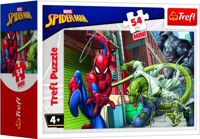 Minipuzzel Spiderman 54 stukjes