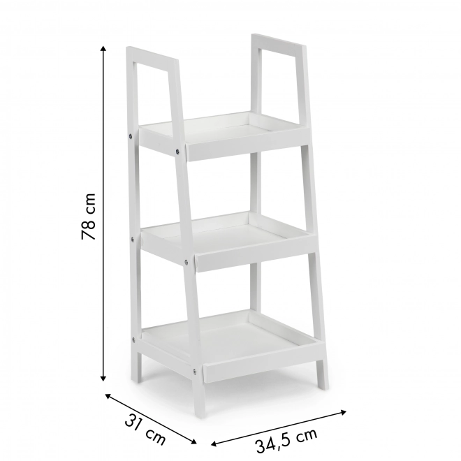 Nachtkastje bibliotheek 3 planken