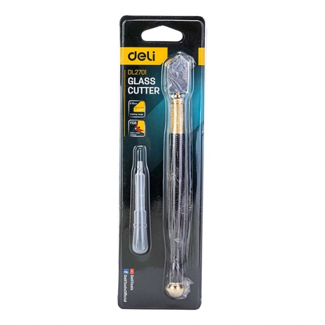 Diamanten glazen snijmes Deli Tools EDL2701