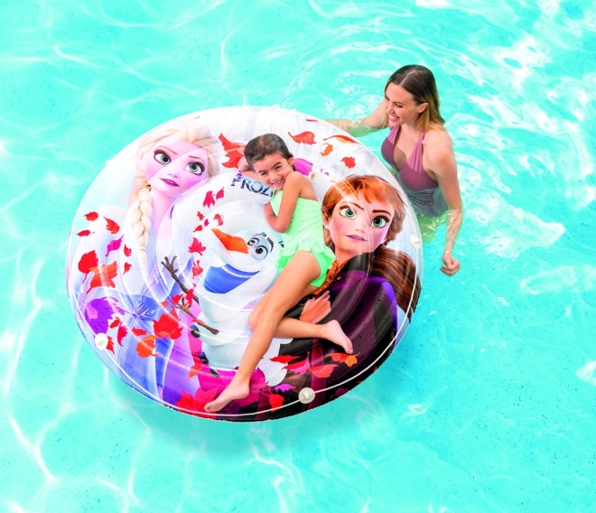 Opblaasbaar eiland met Frozen 2-thema