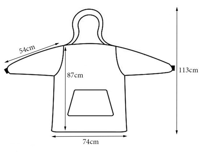 Coupe oversize universelle pour tous
