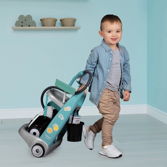 Cleaning Cart with Vacuum for Kids
