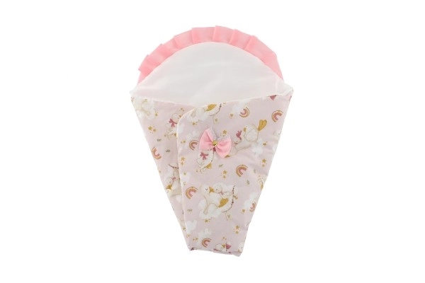 Doll Swaddle Blanket for Crib or Stroller