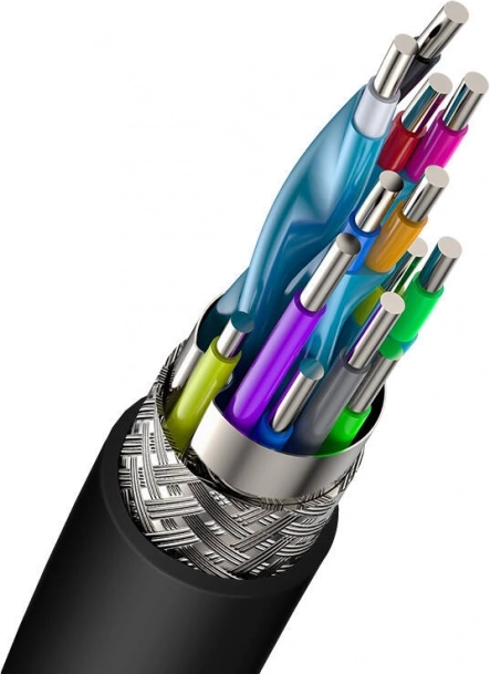 Vergoldete Stecker und robustes Design